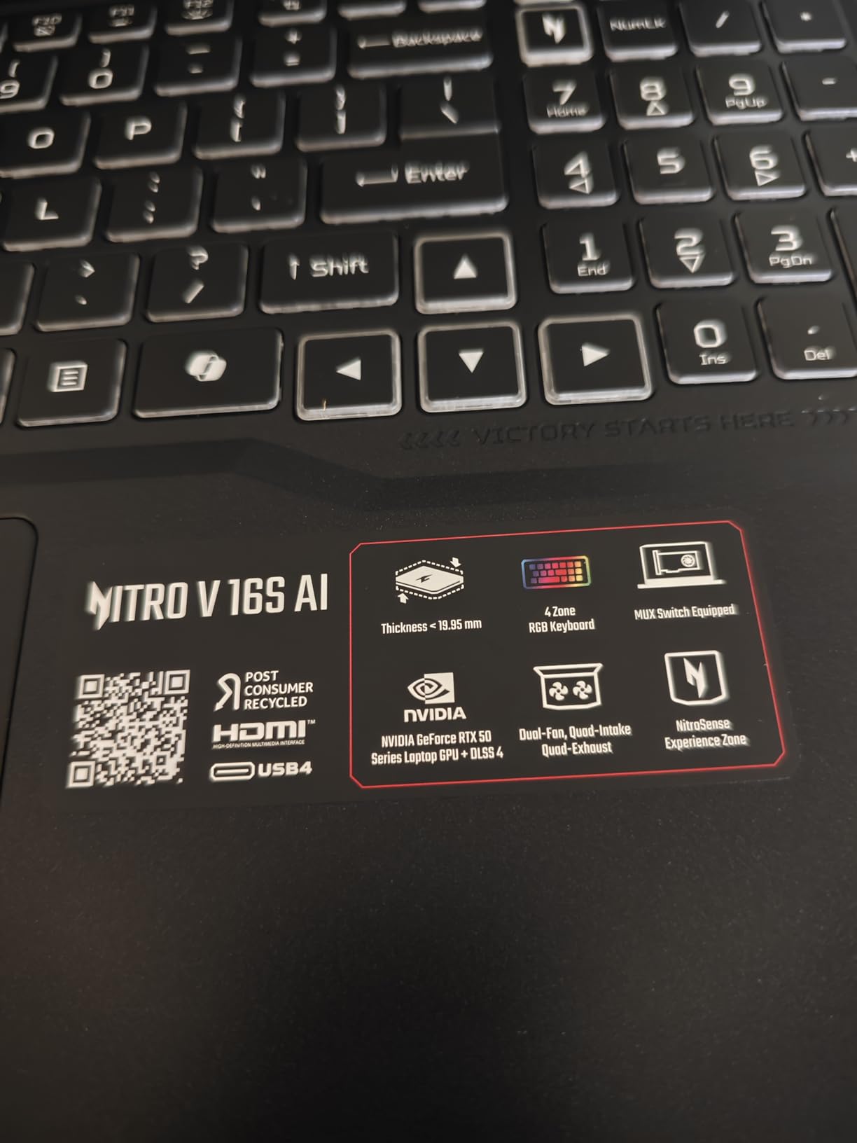 Acer Nitro V 16S customer photo 2