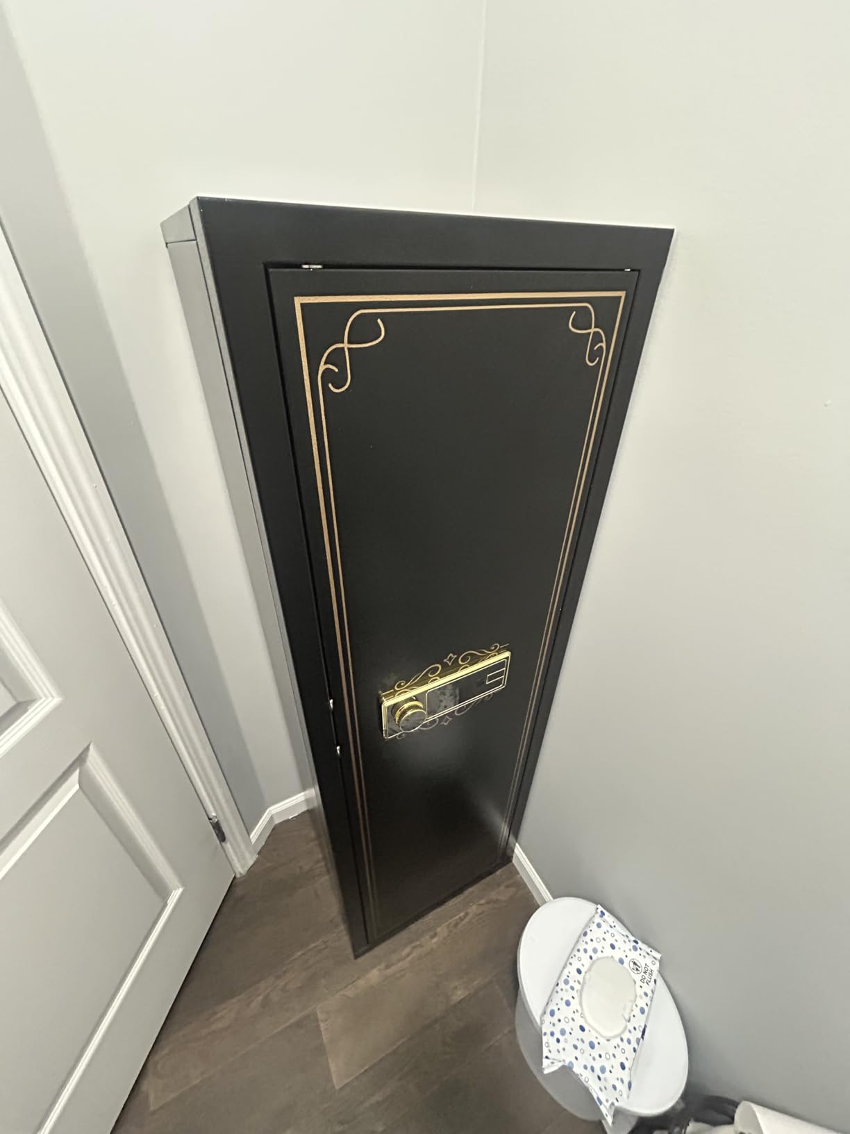 Karini 12-15 Biometric Gun Safe for Rifles and Pistols Fingerprint Rifle Safes for Home Large Gun Cabinet for Rifle with Optics or Shotguns Clearance Gun Safe Long Gun Locker with Removable Shelf customer photo 1
