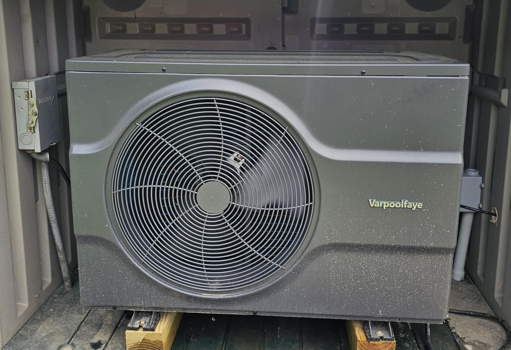 65,000 BTU Inverter Swimming Pool Heat Pump for In Ground Pools 21,000 Gallons Electric Pool Heater for Above Ground Pool Heating Cooling WiFi Control 220v customer photo 1