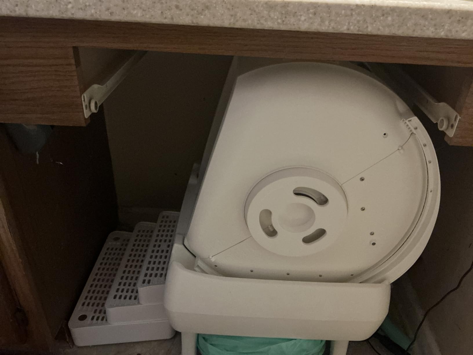 Automatic Cat Litter Box Self Cleaning - App Control, Cat Toilet Records, Suitable for Big Cats, Medium Cats, Kittens and Multi-Cat Families, Anti-Pinch, Low Noise customer photo 2