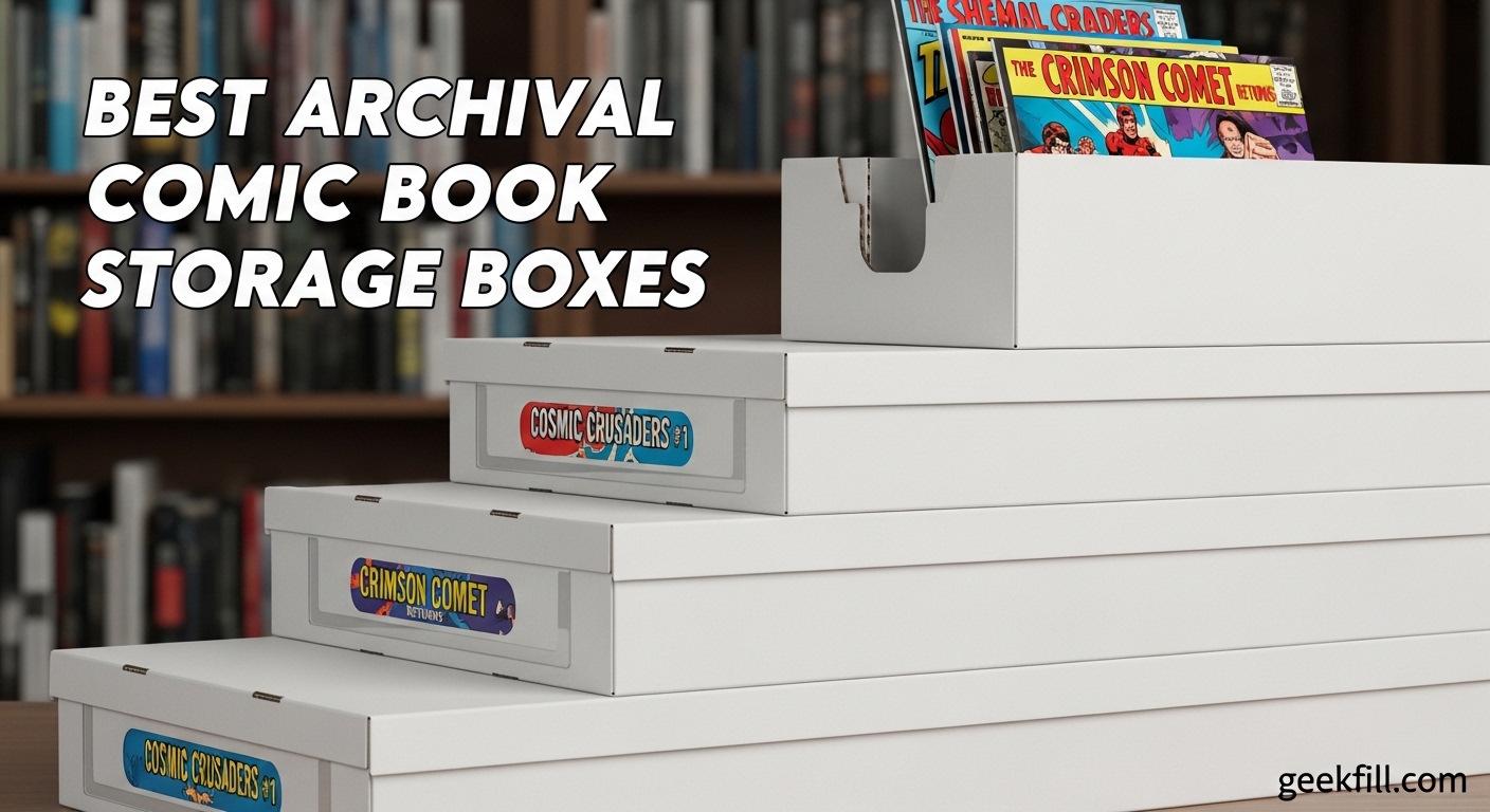 Best Archival Comic Book Storage Boxes