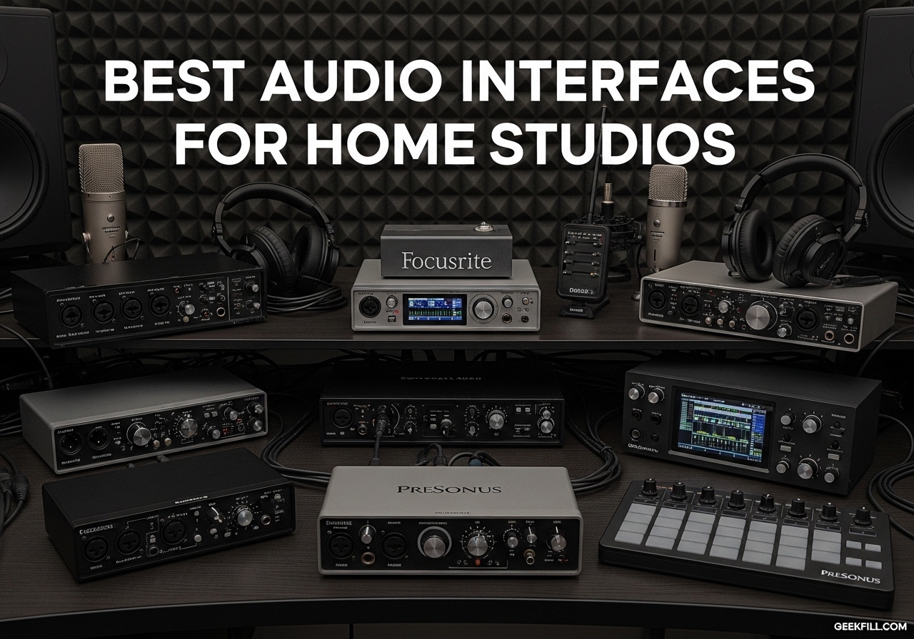 Best Audio Interfaces for Home Studios