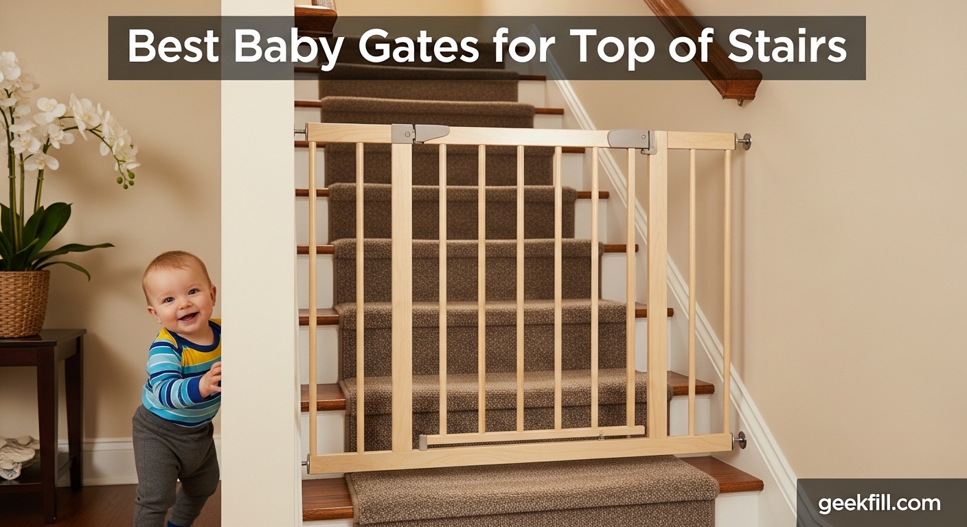Best Baby Gates for Top of Stairs