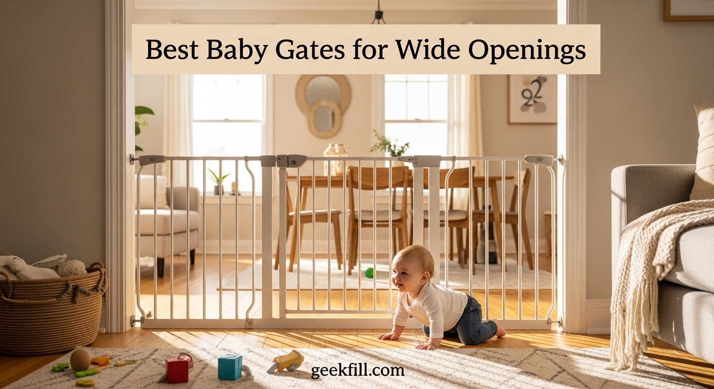 Best Baby Gates for Wide Openings