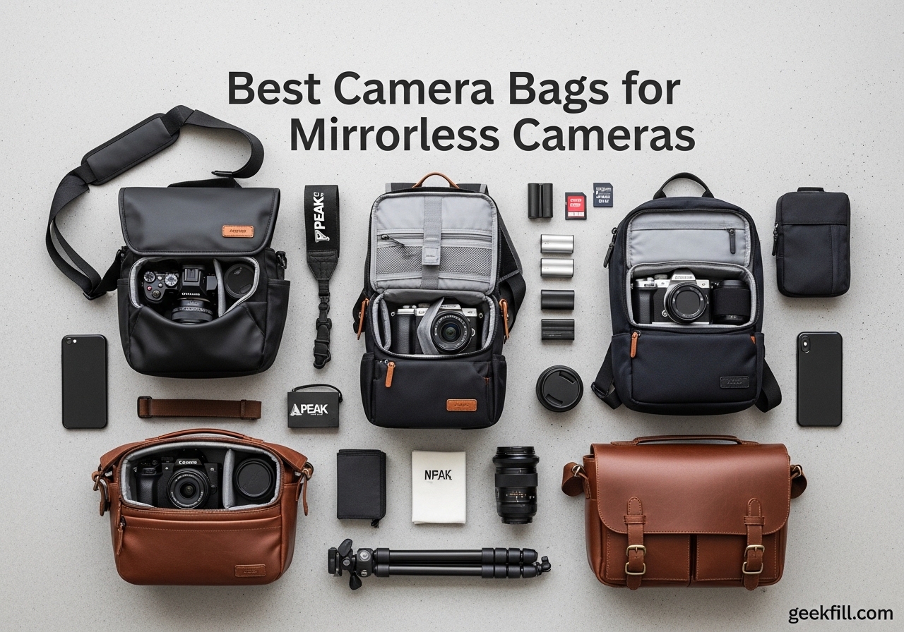 Best Camera Bags for Mirrorless Cameras