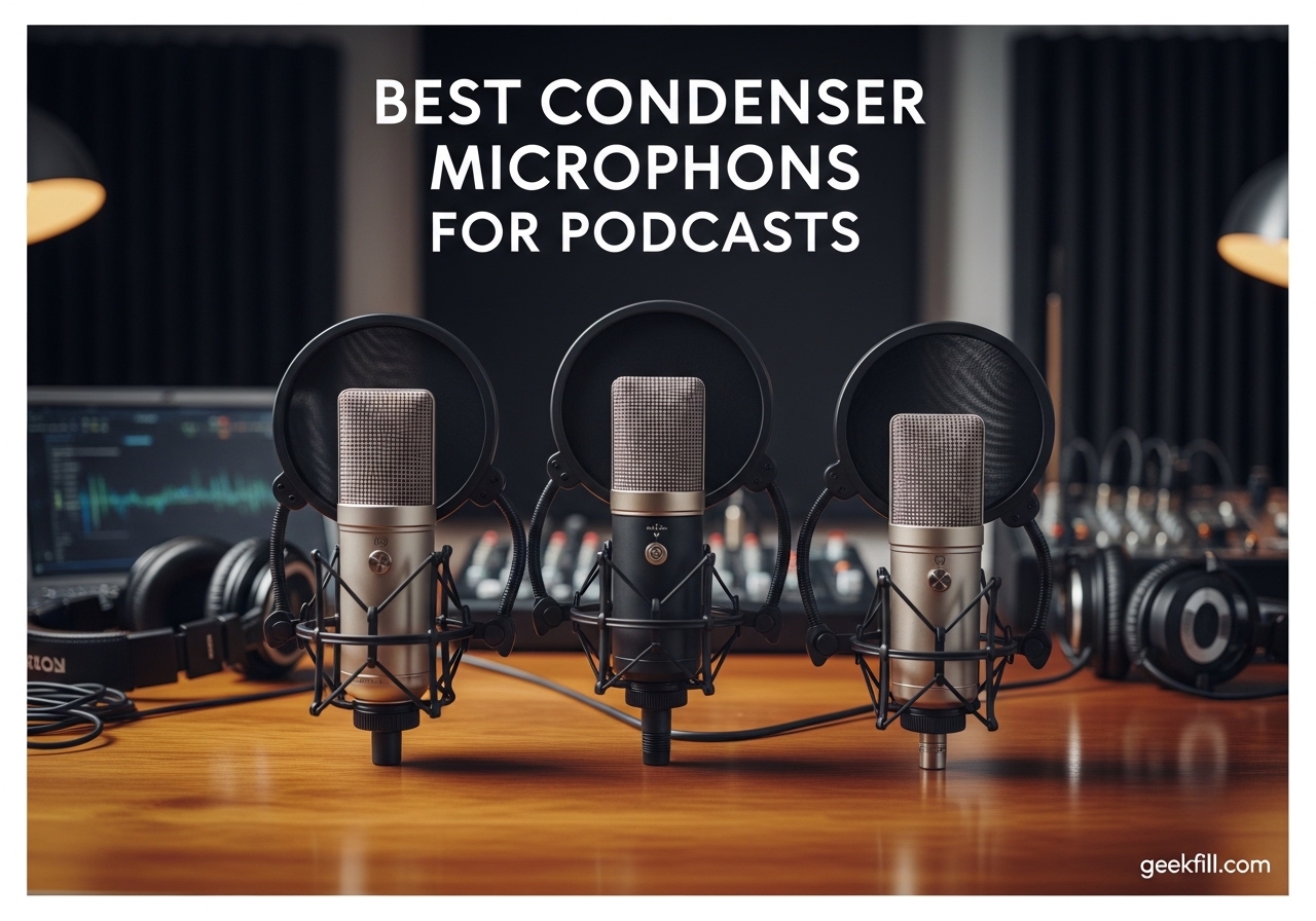 Best Condenser Microphones for Podcasts