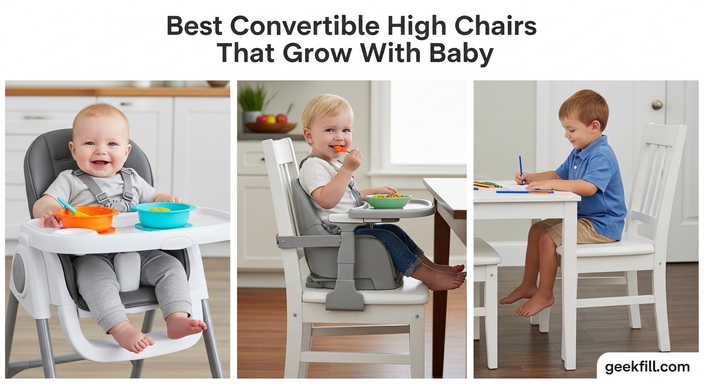 Best Convertible High Chairs That Grow With Baby