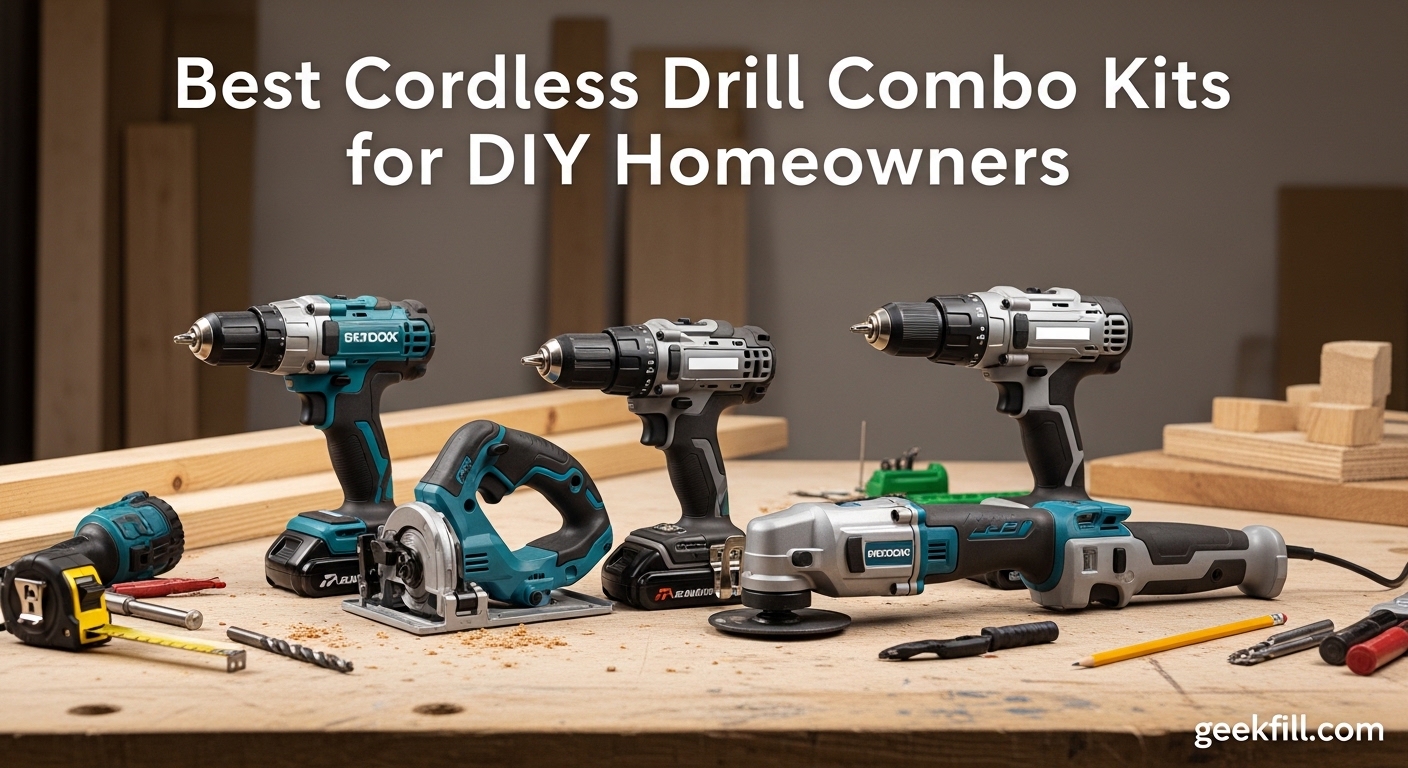 Best Cordless Drill Combo Kits for DIY Homeowners