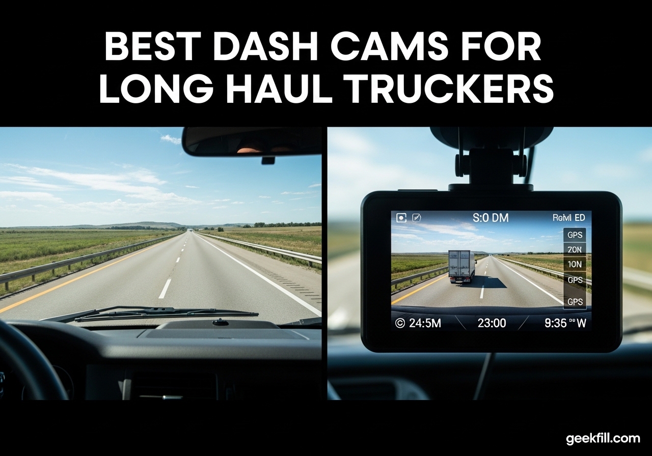 Best Dash Cams for Long Haul Truckers