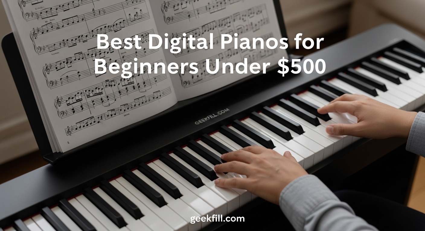 Best Digital Pianos for Beginners Under $500