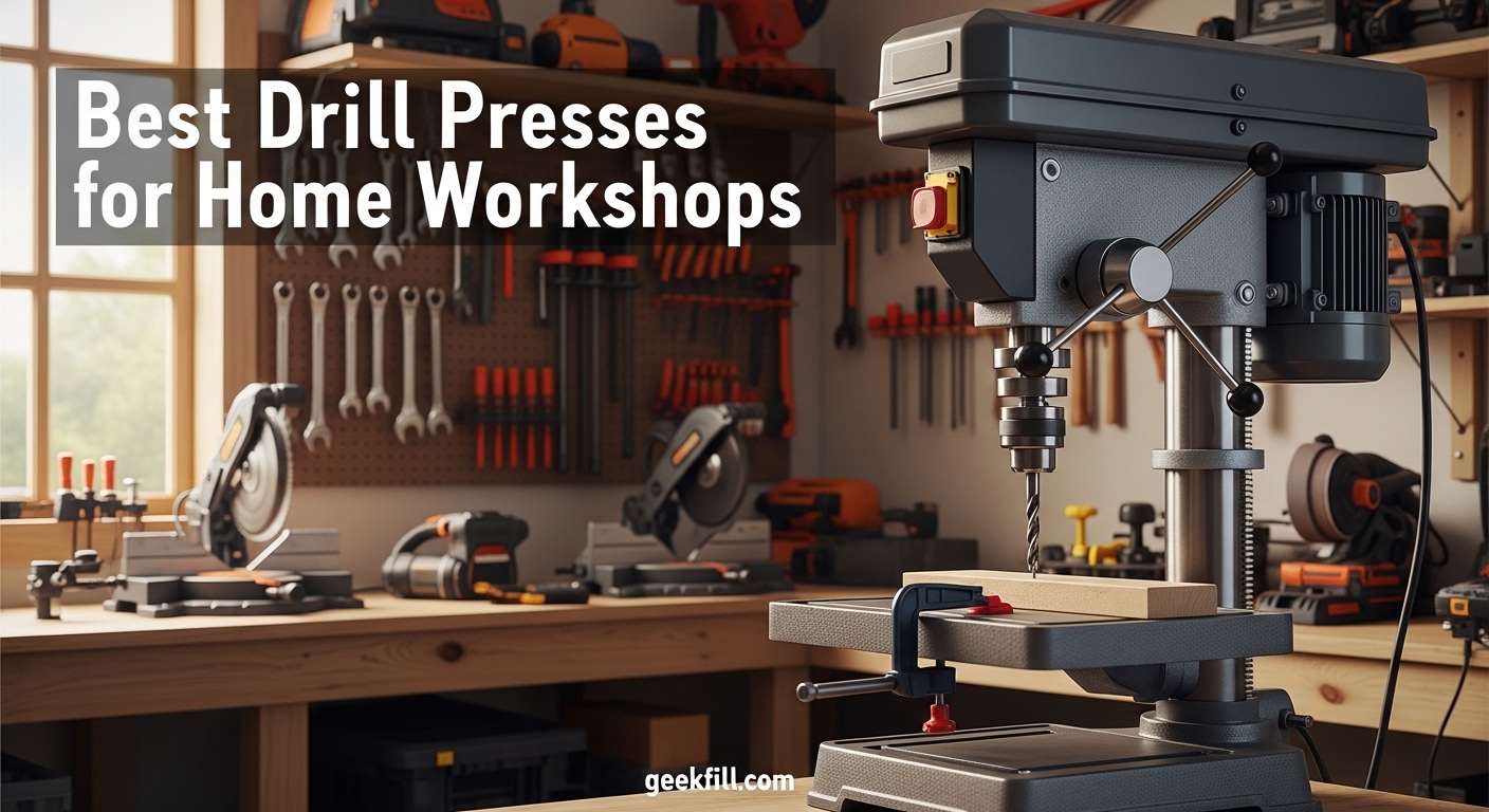 Best Drill Presses for Home Workshops