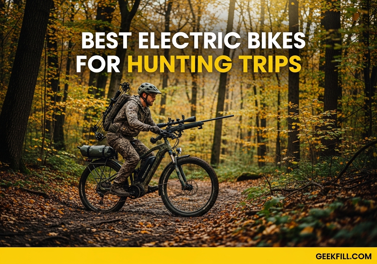 Best Electric Bikes for Hunting Trips