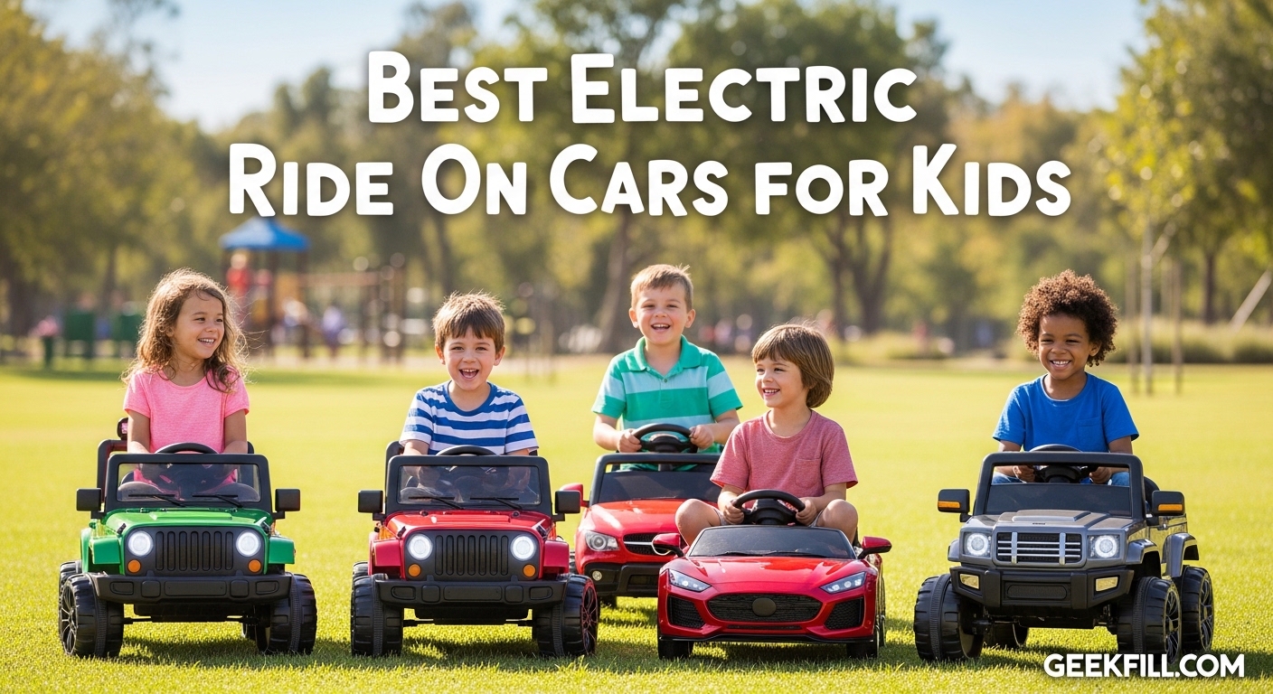 Best Electric Ride On Cars for Kids