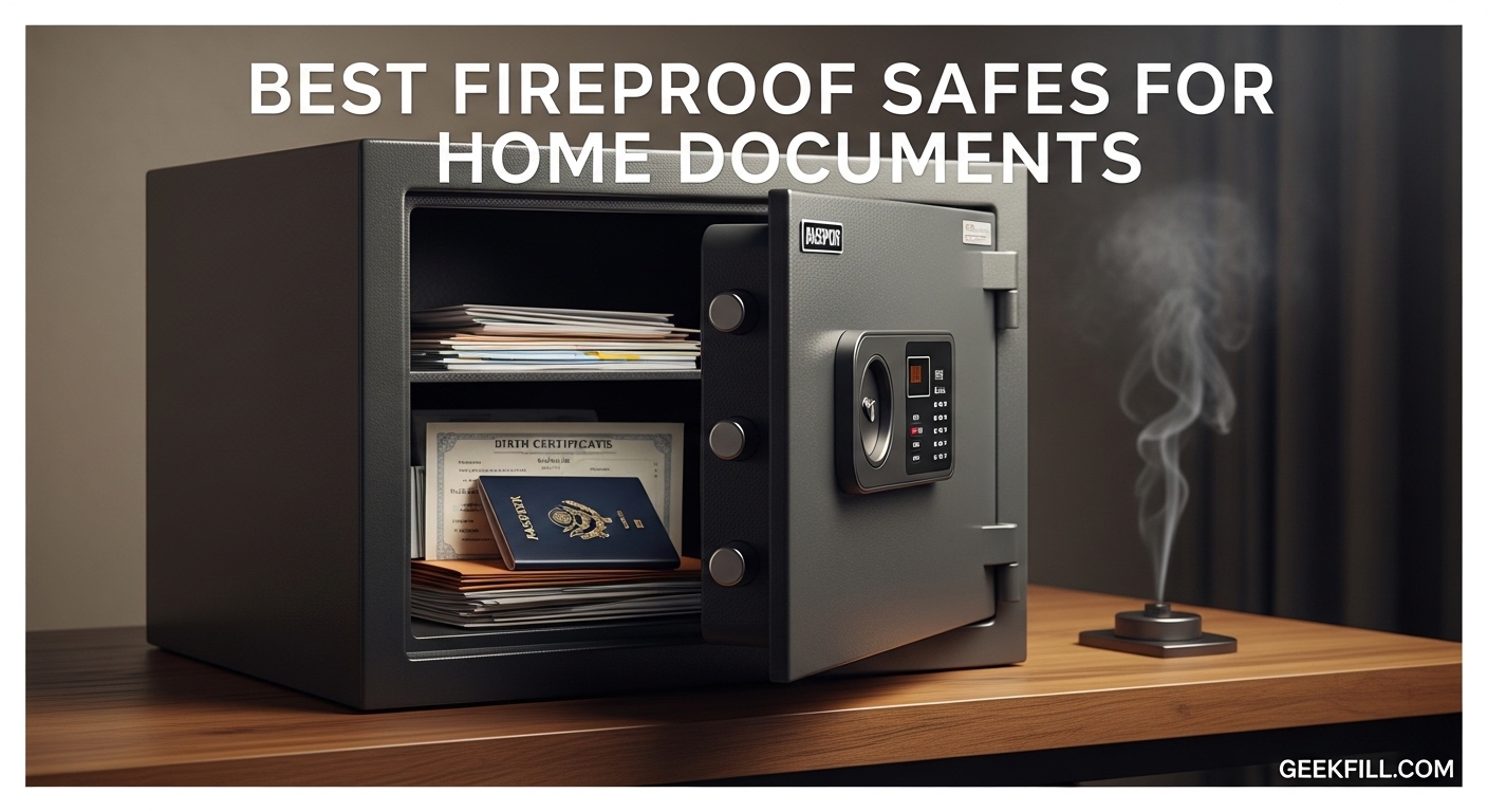 Best Fireproof Safes for Home Documents