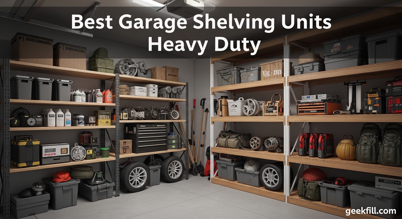 Best Garage Shelving Units Heavy Duty