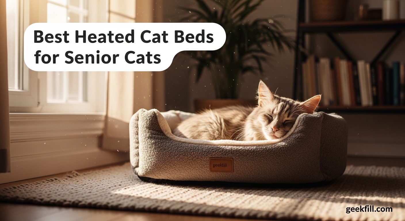 Best Heated Cat Beds for Senior Cats