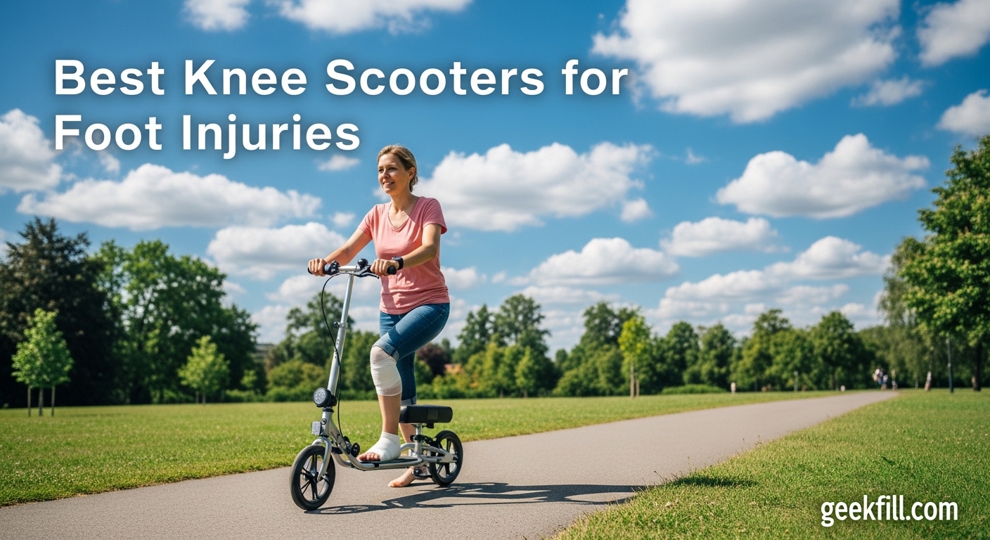 Best Knee Scooters for Foot Injuries