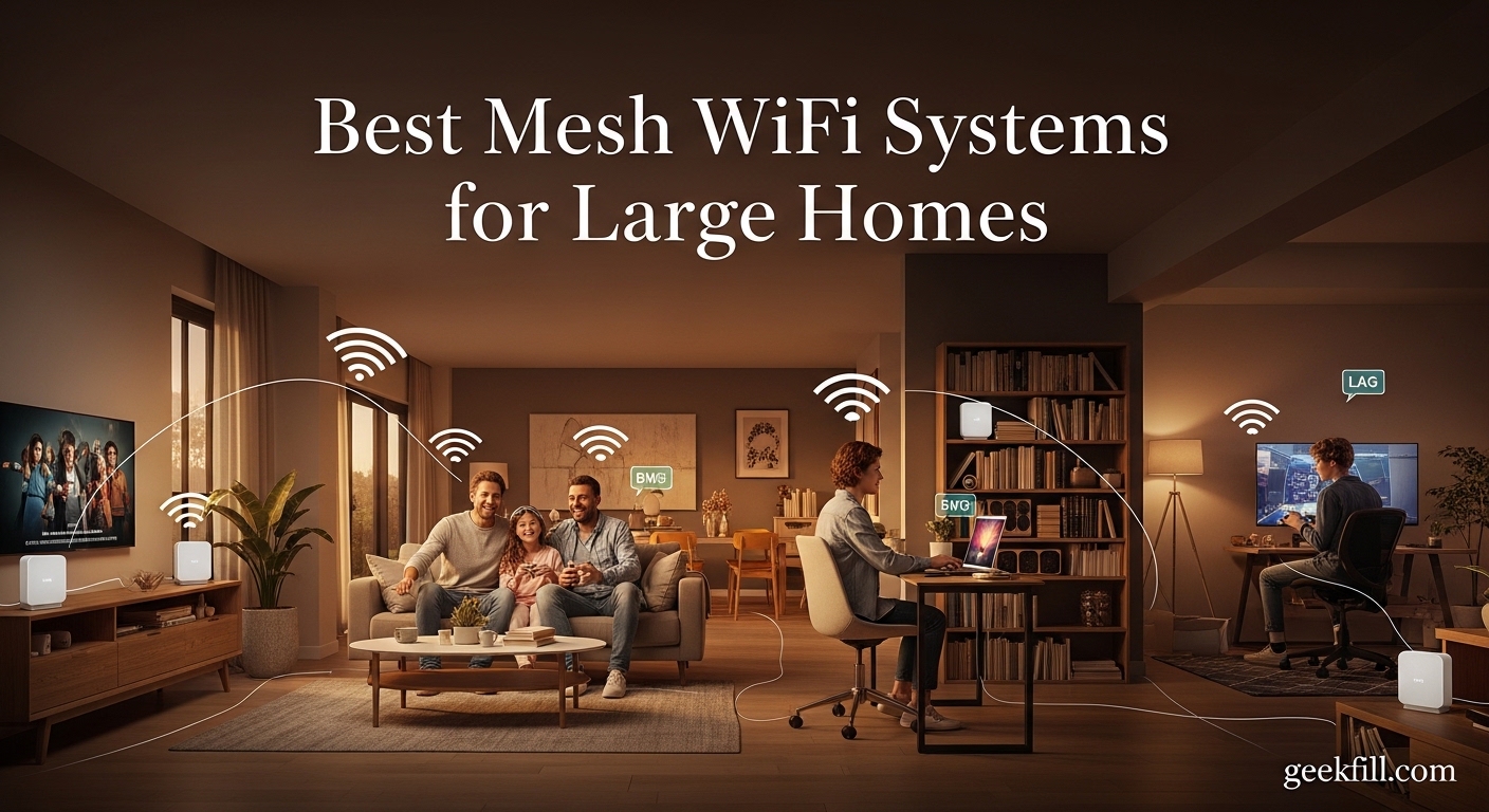 Best Mesh WiFi Systems for Large Homes