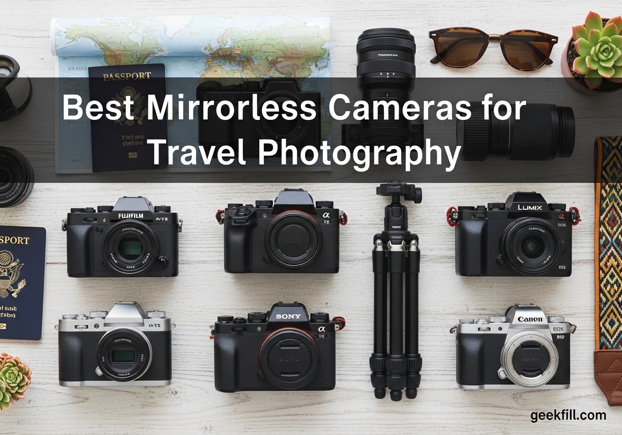 Best Mirrorless Cameras for Travel Photography
