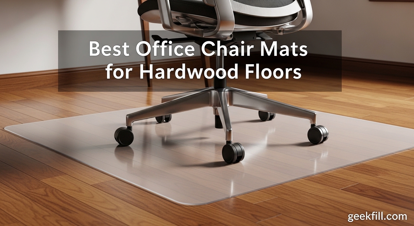 Best Office Chair Mats for Hardwood Floors