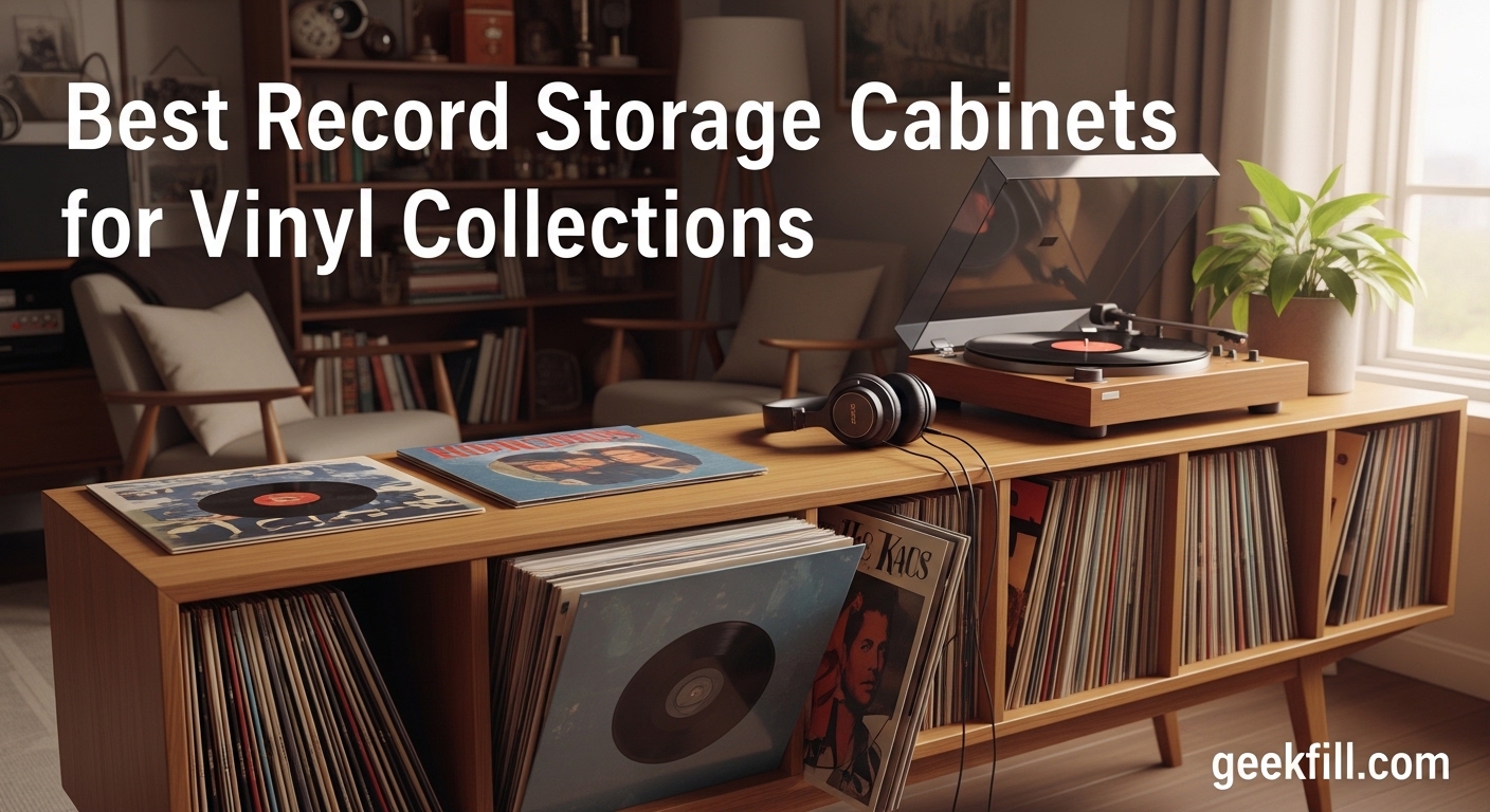 Best Record Storage Cabinets for Vinyl Collections