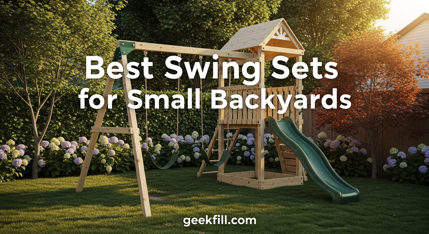 Best Swing Sets for Small Backyards