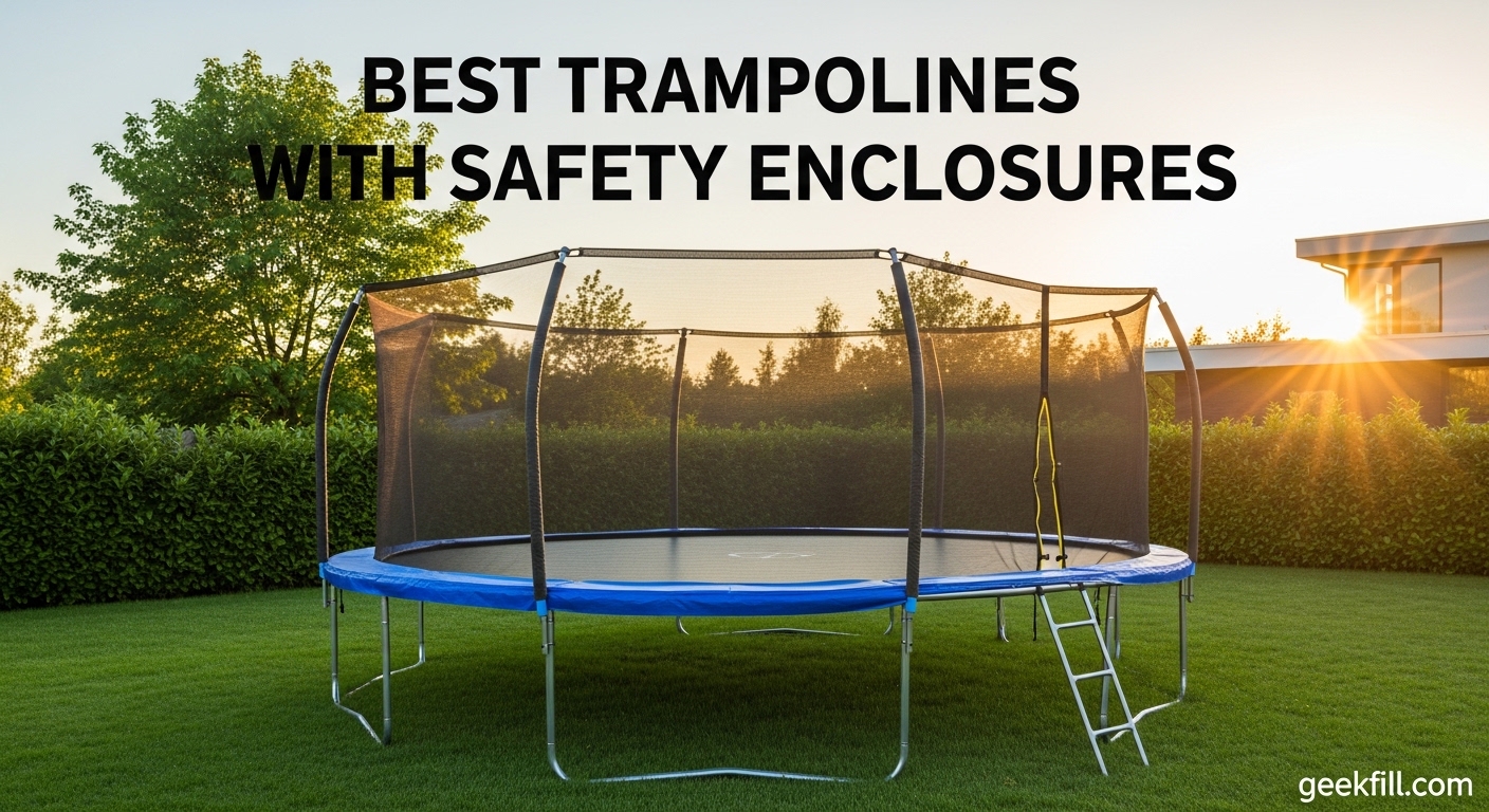 Best Trampolines with Safety Enclosures