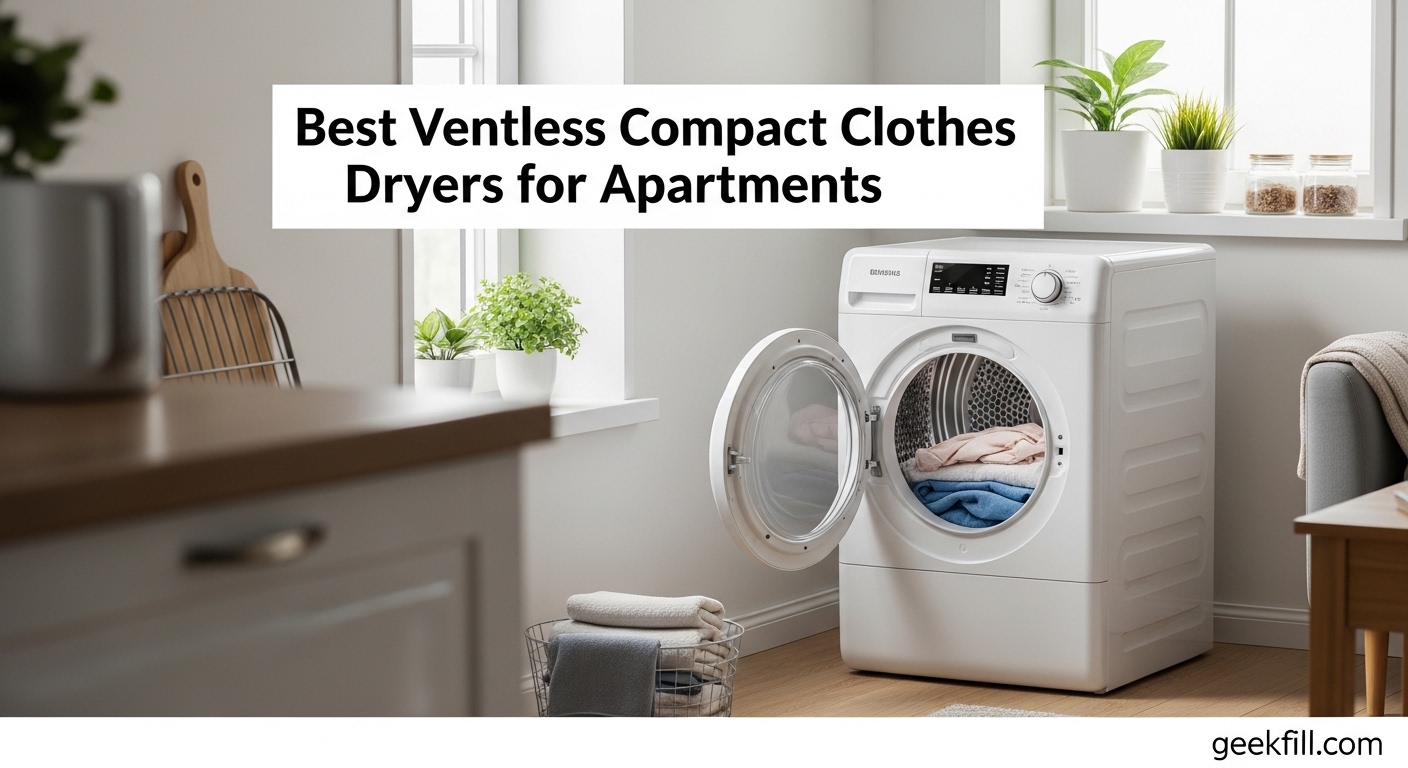 Best Ventless Compact Clothes Dryers for Apartments