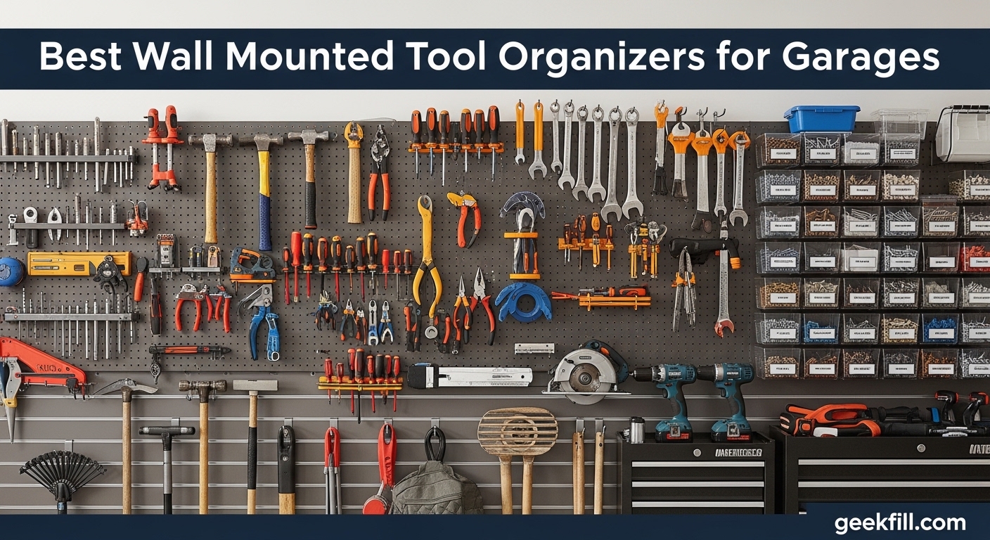 Best Wall Mounted Tool Organizers for Garages