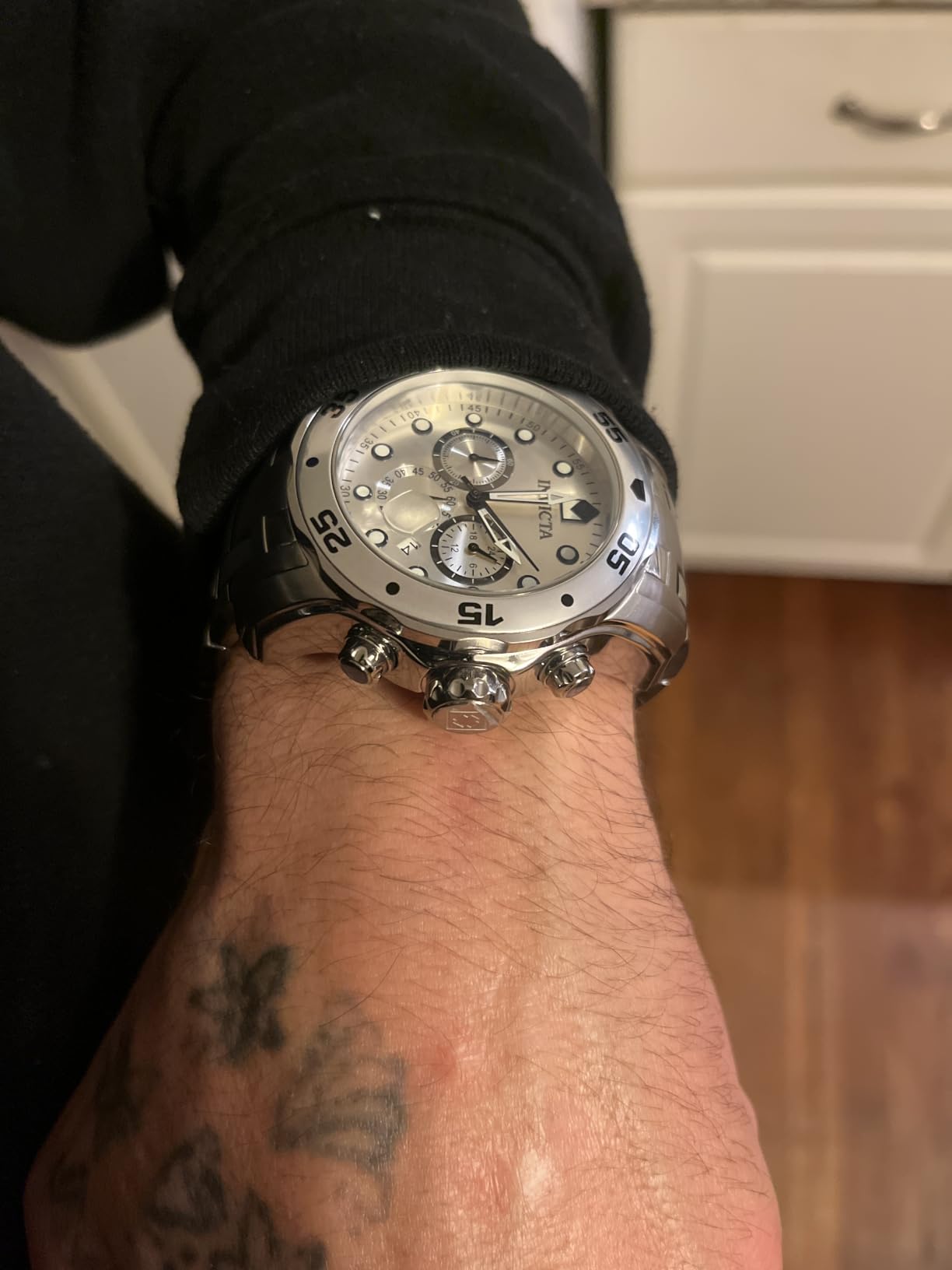 Invicta Men's Pro Diver Collection Chronograph Watch customer photo 1