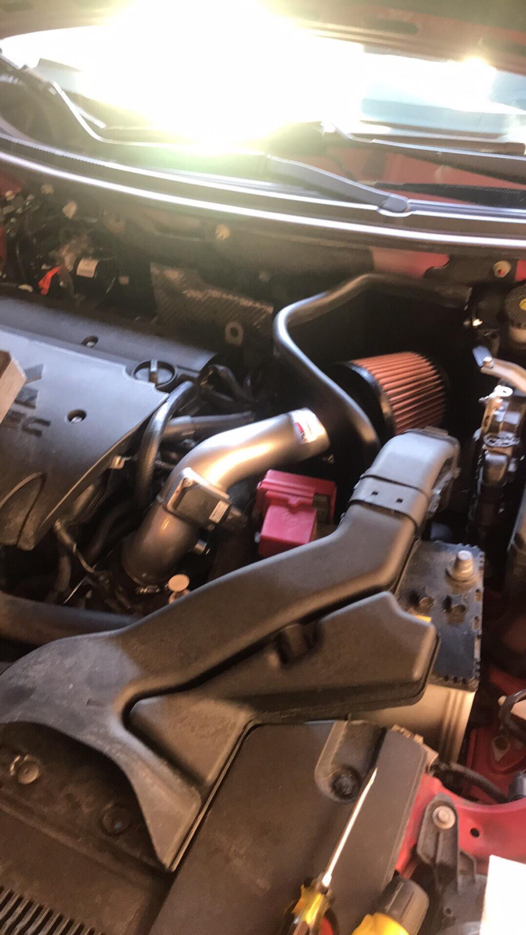 K&N Cold Air Intake System: High-Flow Air Filter, Increase Performance & Acceleration: Compatible with 2008-2014 Mitsubishi: Lancer, 69-6544TS customer photo 2