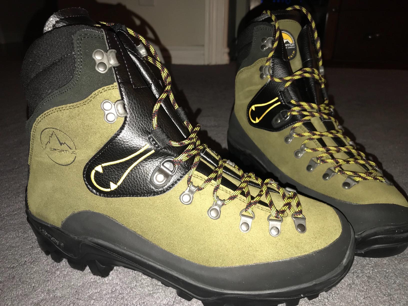 La Sportiva Karakorum Mountaineering/Hiking Boots | Versatile, Leather Backpacking, Outdoor Work, & Light Mountaineering Boot customer photo 1