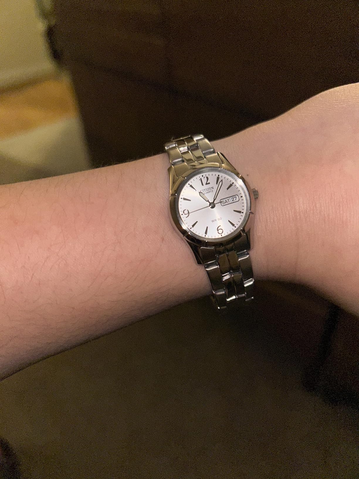 Citizen Quartz Womens Watch, Stainless Steel, Classic, Silver-Tone (Model: EQ0540-57A) customer photo 2