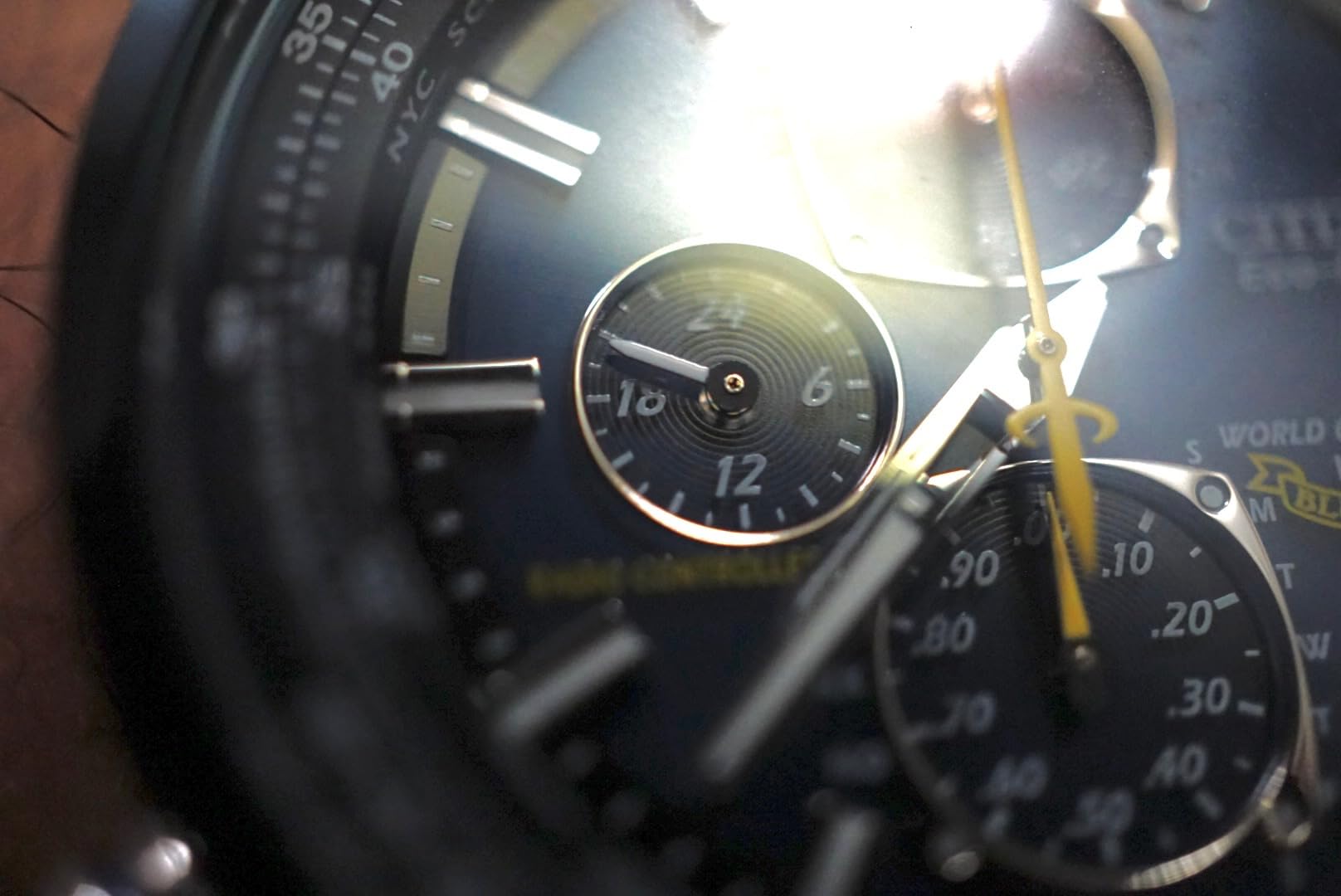 Citizen Men's Eco-Drive Sport Luxury World Chronograph Atomic Time Keeping Watch customer photo 2