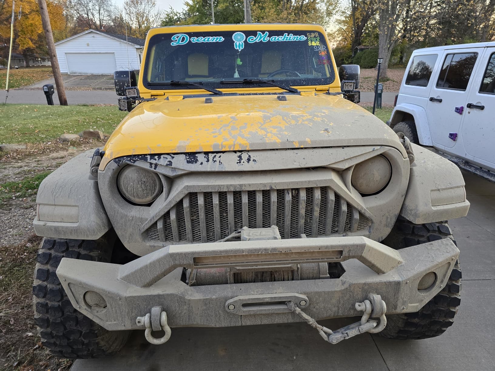 Rough Country 9,500LB PRO Series Winch with Synthetic Rope - 12V Waterproof 5.5HP Electric Winch for Jeeps, Trucks, Off Road Recovery Winch with Remote customer photo 2