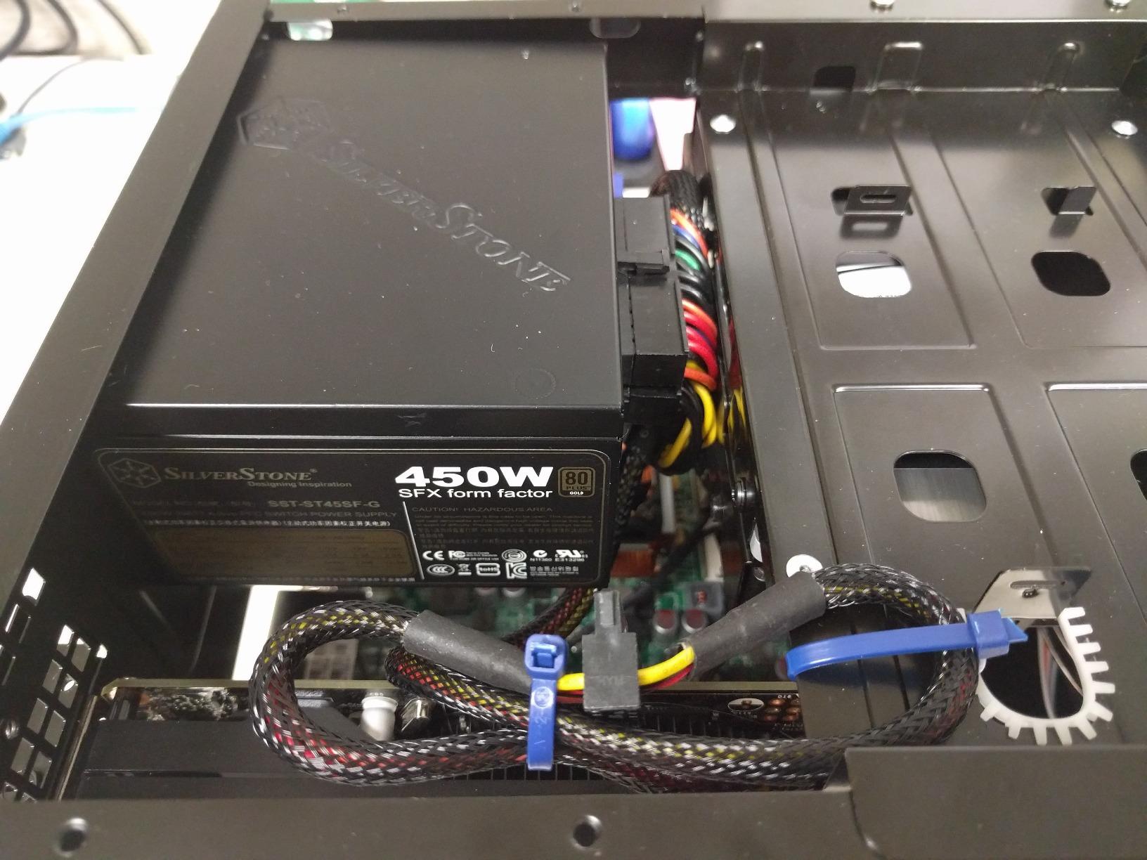 Silverstone Tek Plastic/SECC Mini-ITX Computer Case with 2x USB 3.0 Front Ports SFF Cases, Black SG05BB-LITE customer photo 1