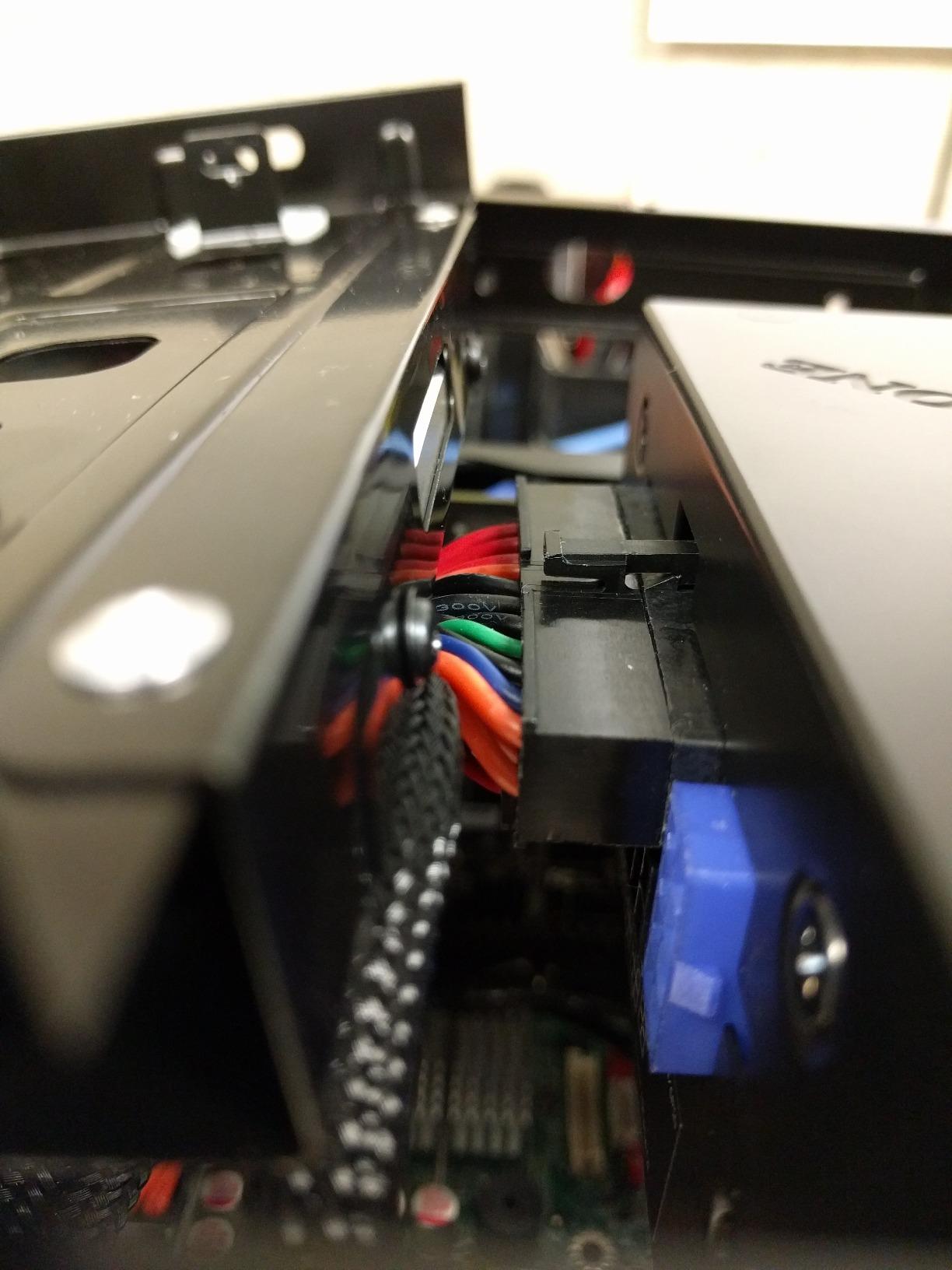 Silverstone Tek Plastic/SECC Mini-ITX Computer Case with 2x USB 3.0 Front Ports SFF Cases, Black SG05BB-LITE customer photo 2