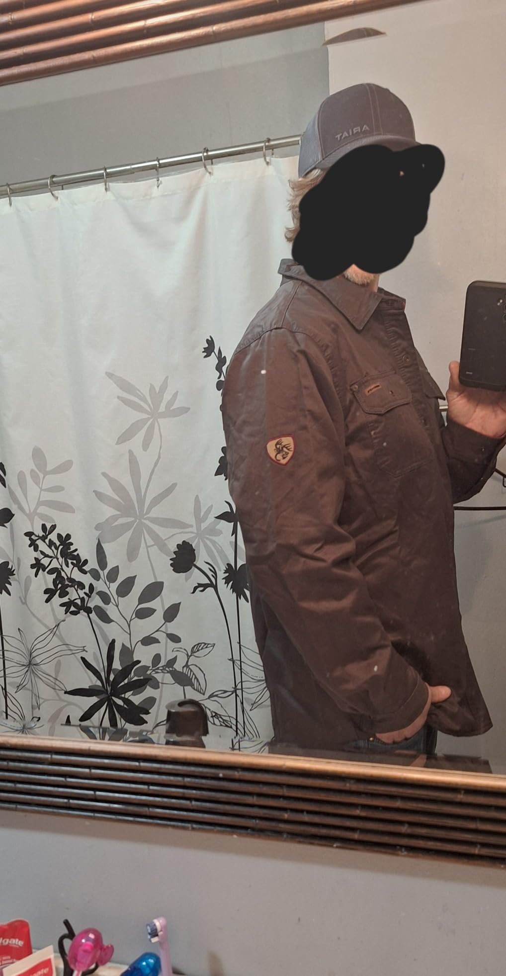 Legendary Whitetails Mens Flannel Lined Waxed Cotton Shirt Jacket customer photo 2