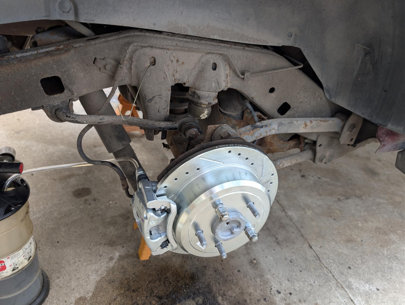 PowerStop Z36 Truck & Tow Brake Pad & Rotor Kit Front & Rear K2798-36 | Jeep Wrangler, Jeep Wrangler JK Carbon Fiber Ceramic Brake Pads + Drilled & Slotted Rotors customer photo 1