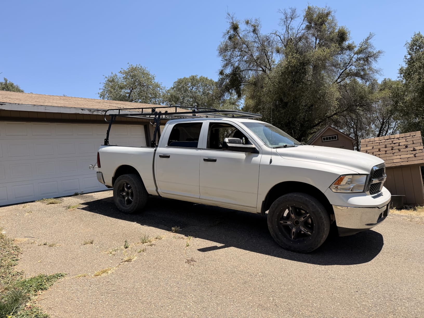 Ladder Truck Rack, Over-Cab, 800 lb Cap, 49