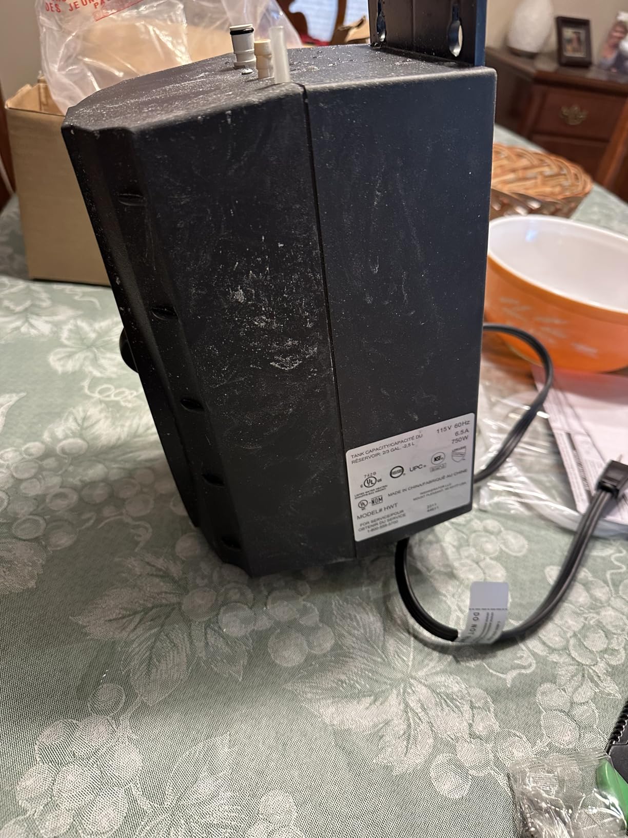 InSinkErator Instant Hot Water Tank, 2/3 Gallon Stainless Steel Tank, HWT-00 customer photo 2