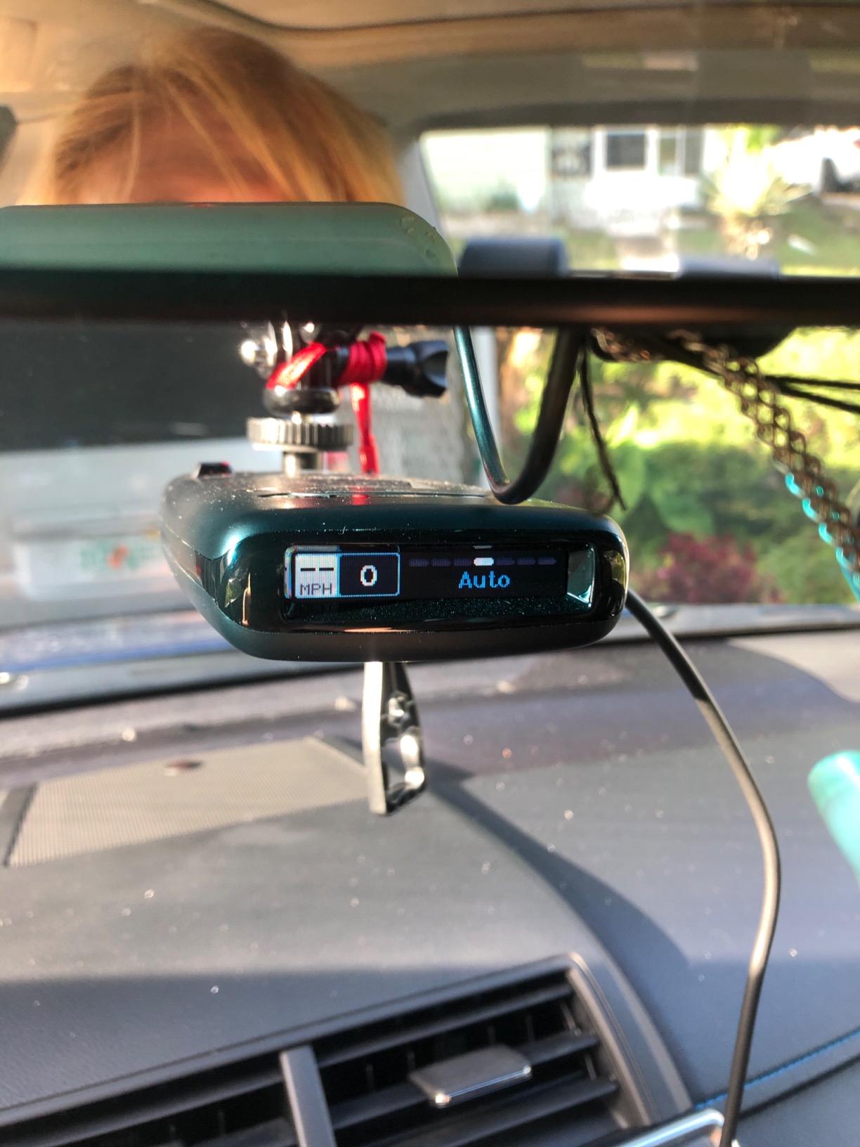 Escort X70 Radar Detector with Live, Extreme Long Range, False Alert Filter, OLED Display, Voice Alerts, Black customer photo 2