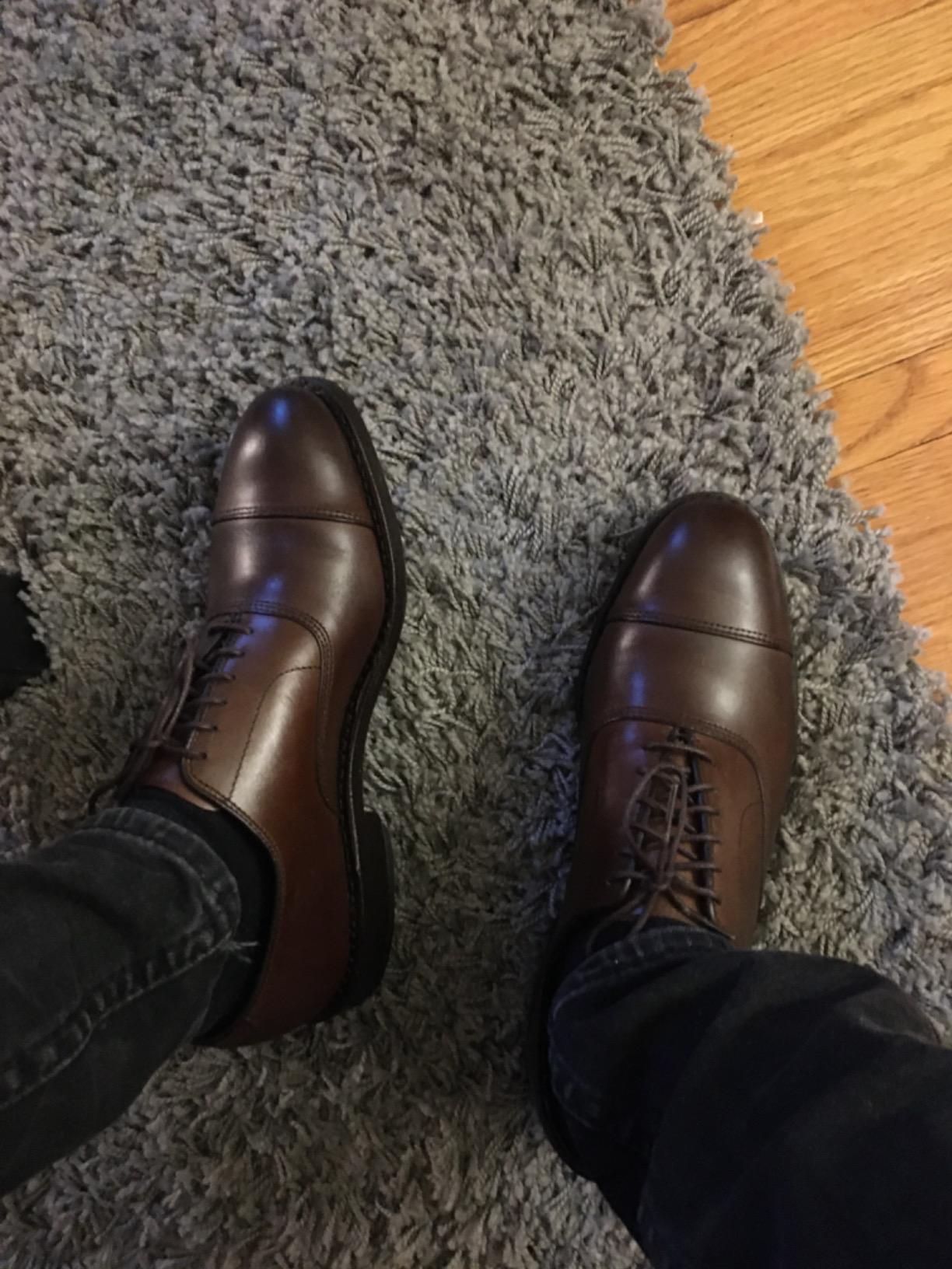 Men's Park Avenue Waterproof Cap-toe Oxford Dress Shoe customer photo 1