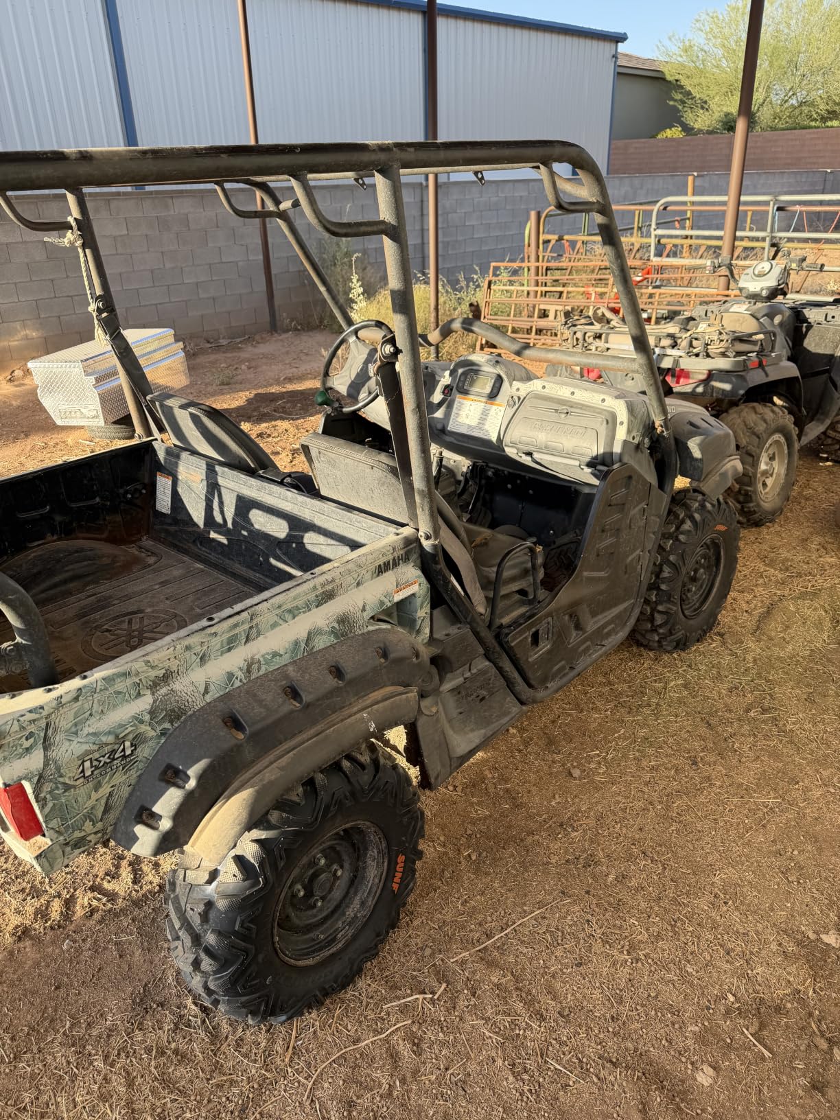 Set of 4 SunF Power.I ATV UTV All-Terrain Tires 25x8-12 Front & 25x10-12 Rear, 6 PR, Tubeless A033 customer photo 1