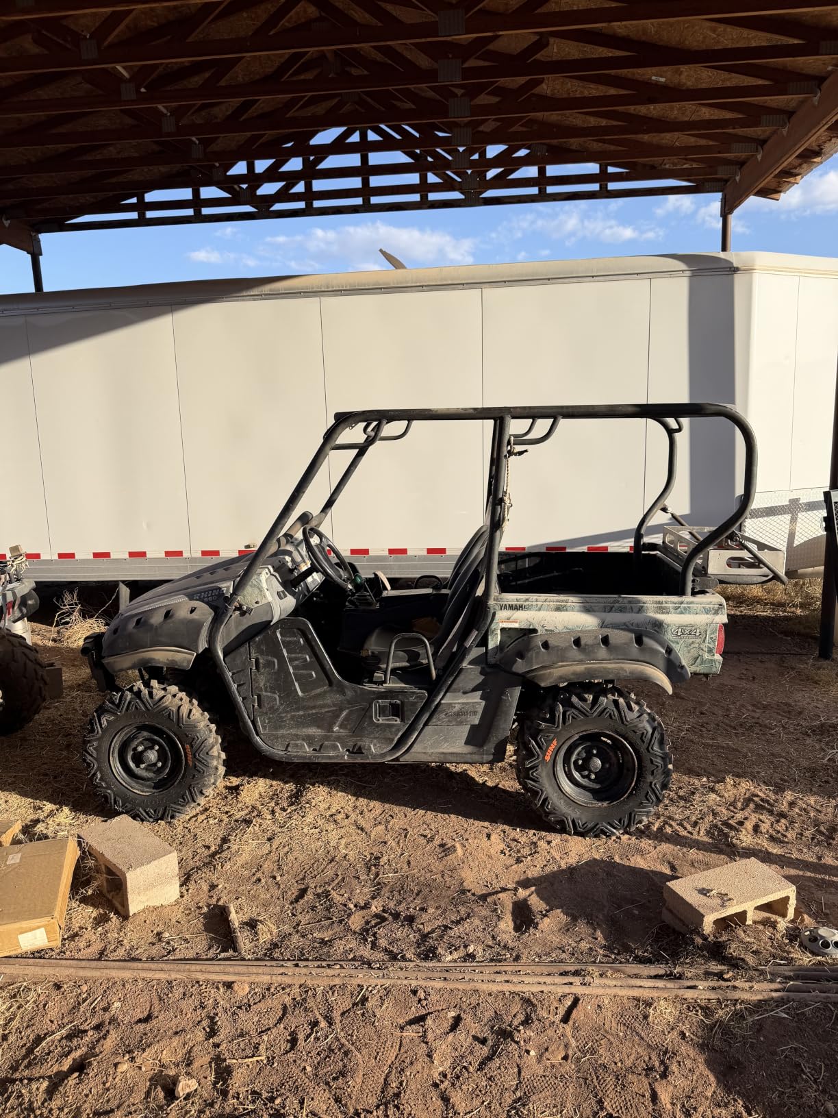 Set of 4 SunF Power.I ATV UTV All-Terrain Tires 25x8-12 Front & 25x10-12 Rear, 6 PR, Tubeless A033 customer photo 2