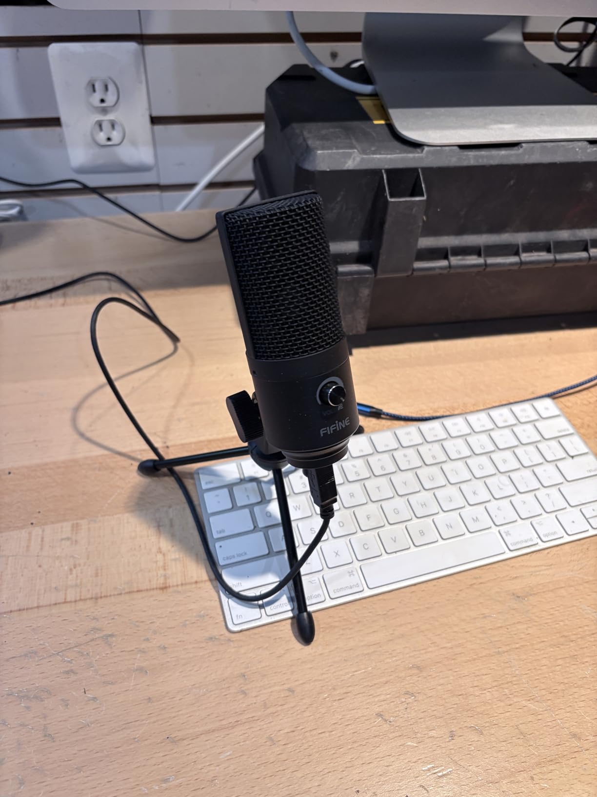FIFINE K669B USB Microphone, Condenser Recording Mic for Vocals, Meeting customer photo 2