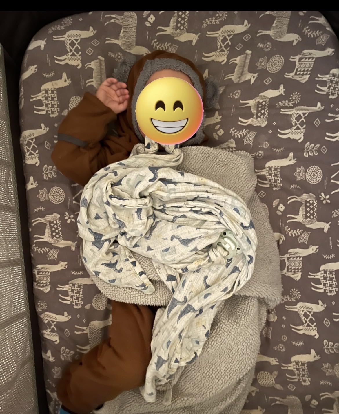 Cuddle Club Fleece Baby Bunting Bodysuit with Hood, Convertible Mittens & Booties, Car Seat Friendly, Soft & Warm, Easy Zip customer photo 1