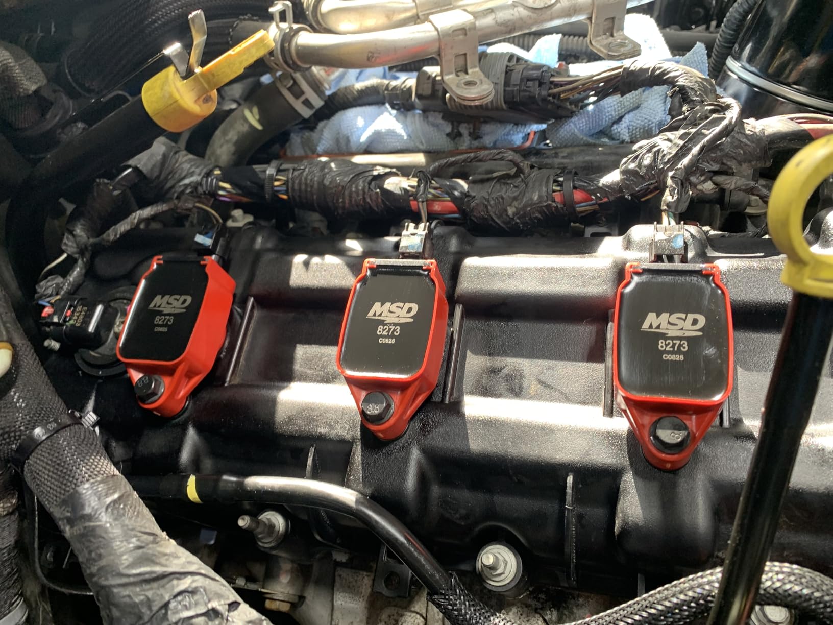 MSD 82736 Ignition Coils Blaster Series, Red, 6-pack customer photo 2