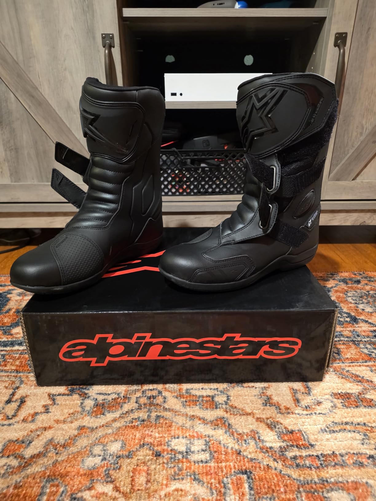 Alpinestars Radon Drystar Motorcycle Boots, CE-Certified All-Weather Touring Gear customer photo 2