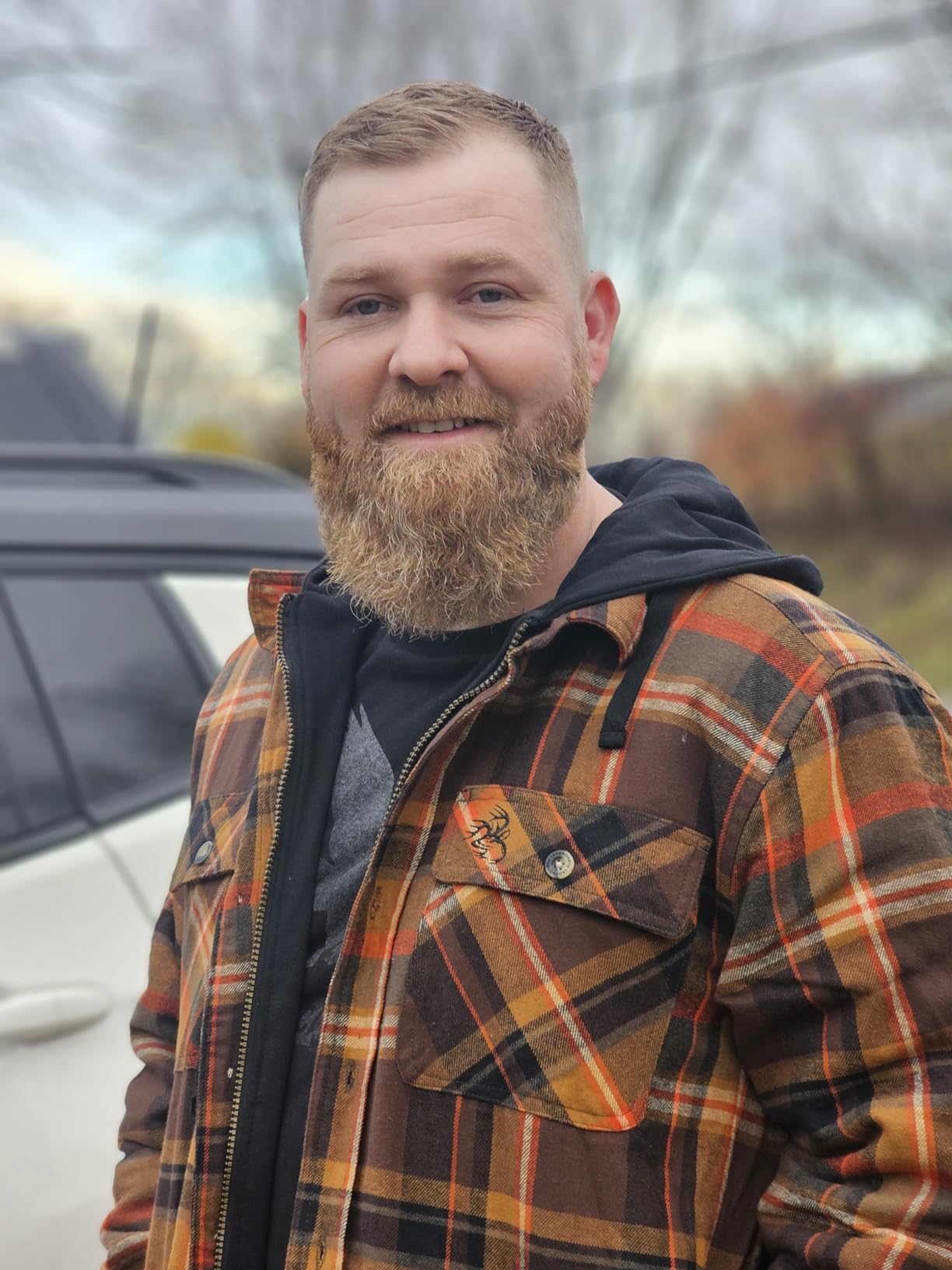 Legendary Whitetails Mens Flannel Shirt Jacket Plaid Hooded Shacket customer photo 2